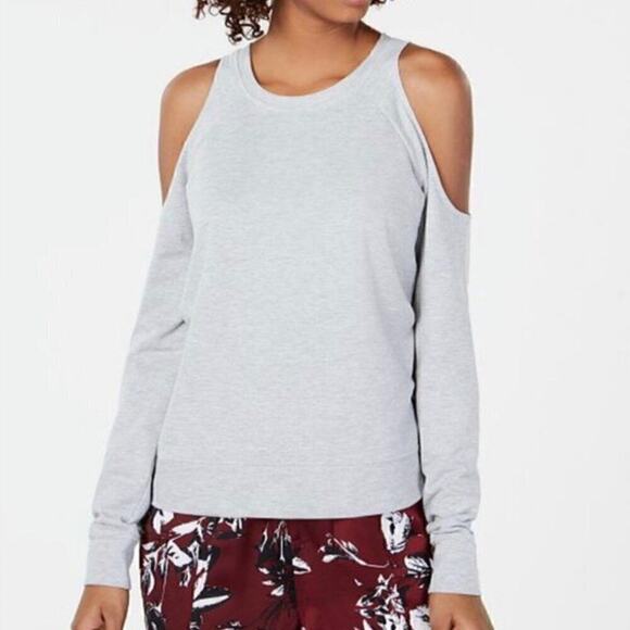 Love, Fire Cold-Shoulder Jersey Top​​​​​, NWT, XS - Picture 1 of 5
